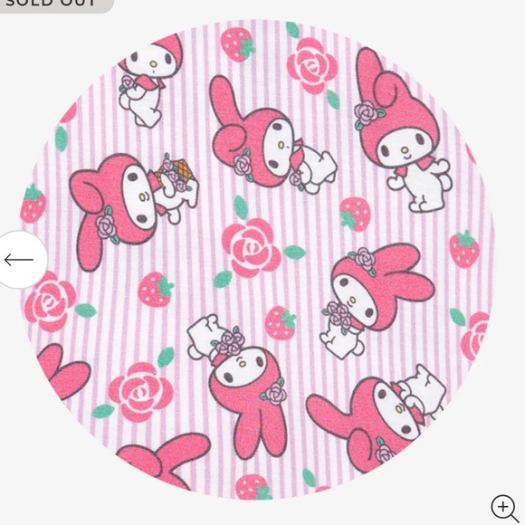 NWT Posh Peanut My Melody Sanrio Pajamas Size 2T and 3T-4T! - Picture 10 of 10